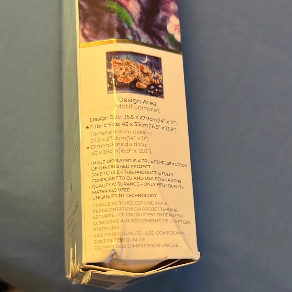 NIB Diamond Dotz Baby Tiger 🐅 Roly Poly Diamond Facet Art Kit DIY 🖼️ - Picture 9 of 16